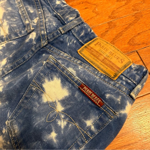 Paris Blues bleach dye shorts - Picture 6 of 7